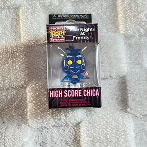 Pop! Five Nights at Freddy's High Score Chica Keychain